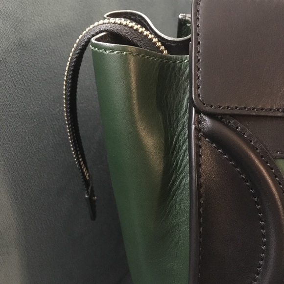 Celine tricolor Mini Luggage Tote w/organizer - Picture 14 of 16